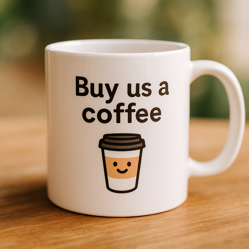 Buy us a coffee